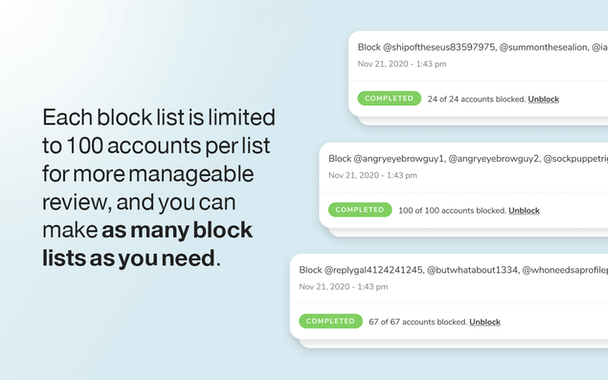 Block Lists by Block Party