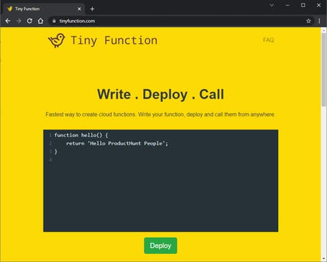 TinyFunction