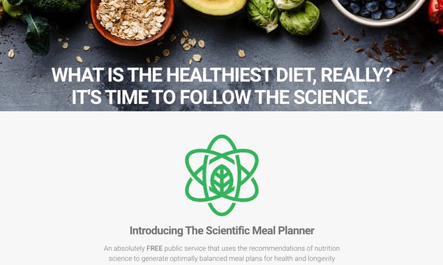 The Scientific Meal Planner