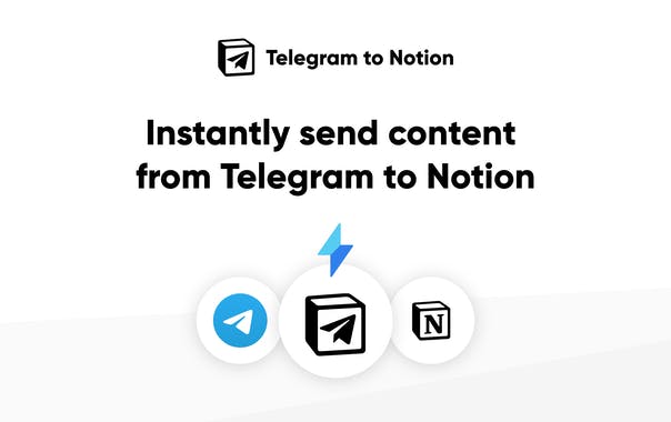 Telegram to Notion