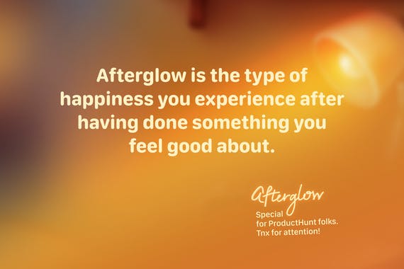 Afterglow