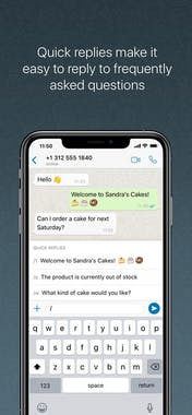 WhatsApp Business iOS