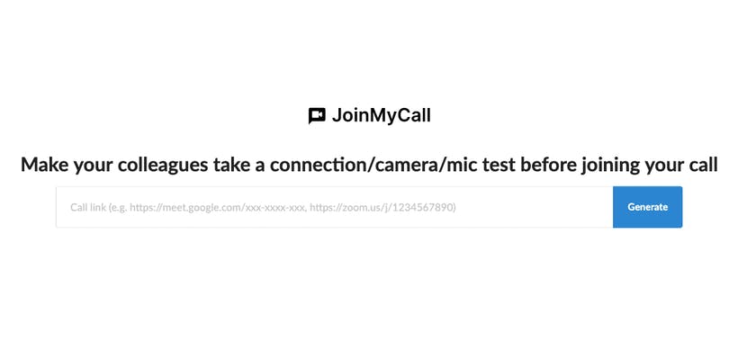 JoinMyCall