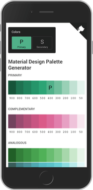 Material Design Palette Generator