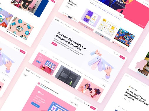 A brand new Dribbble