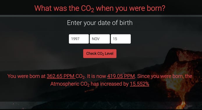 Born at X CO₂