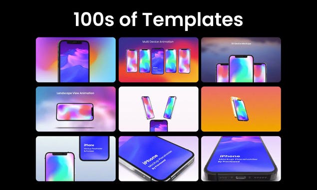 iPhone Mockups by Previewed