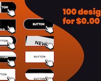 100 CSS Buttons