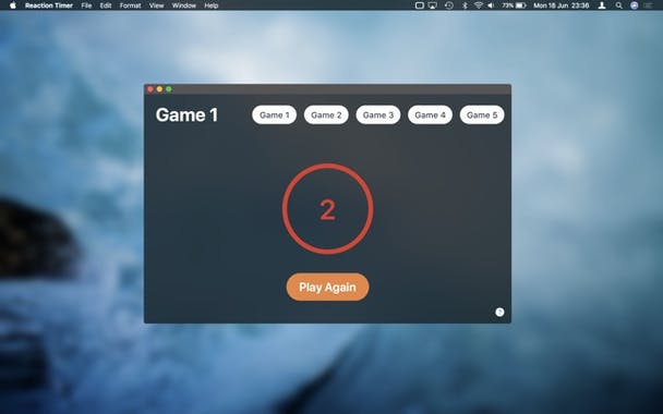 Reaction Timer for Mac