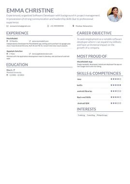 Resume Maker by MockRabbit