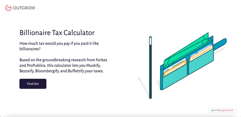 Billionaire Tax Calculator