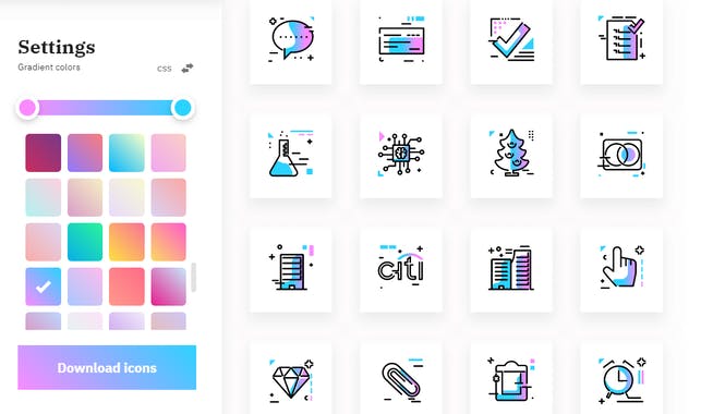 Gradientify Icons