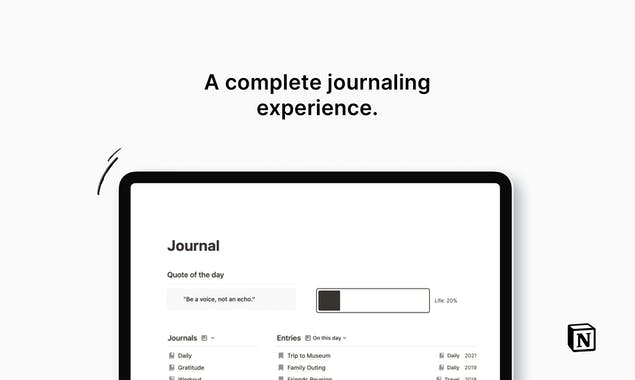 Notion Journal