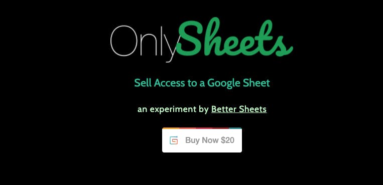 OnlySheets