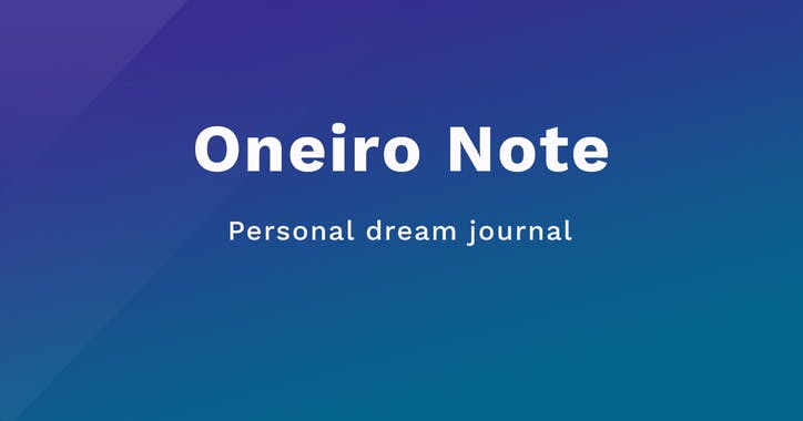 Oneiro Note