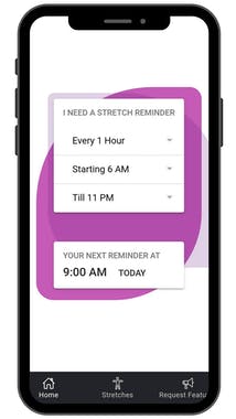 Stretch Reminder