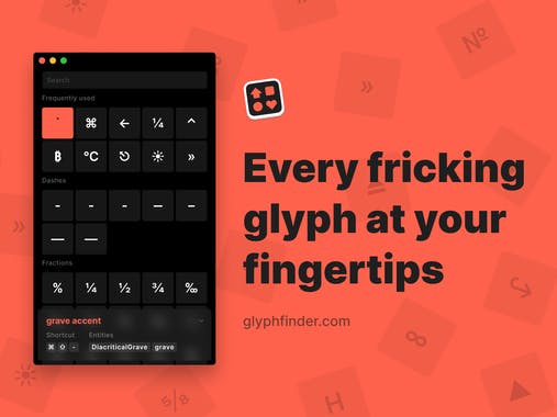 Glyphfinder