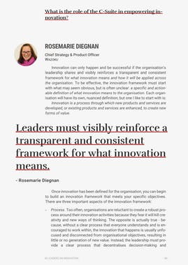 60 Leaders on Innovation