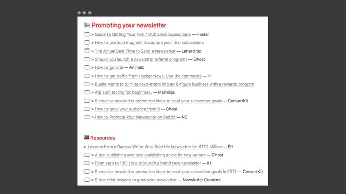 Newsletter Resources Kit