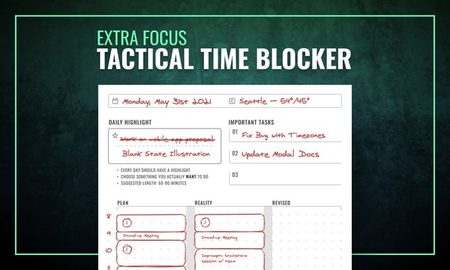 Tactical Time Blocker