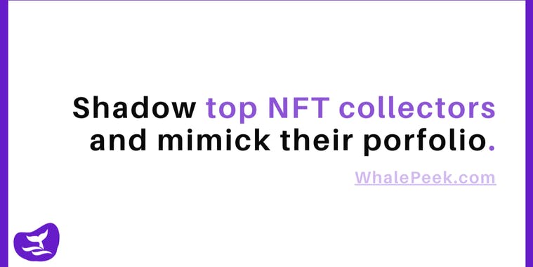 WhalePeek - NFT alerts