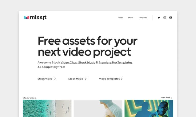 Mixkit Music & Video