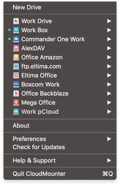 CloudMounter for Mac 3.8