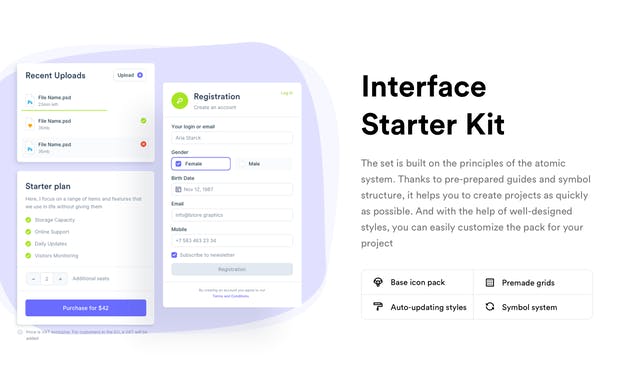 Design Starter Kit for Sketch