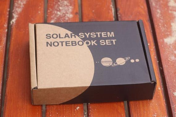Solar System Notebook Set