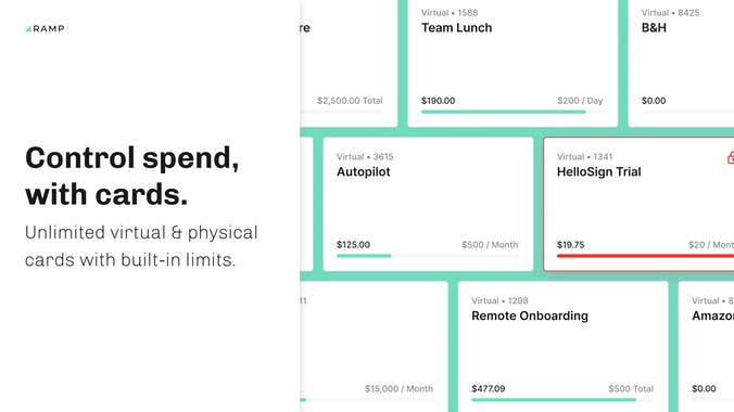 Ramp Vendor Management