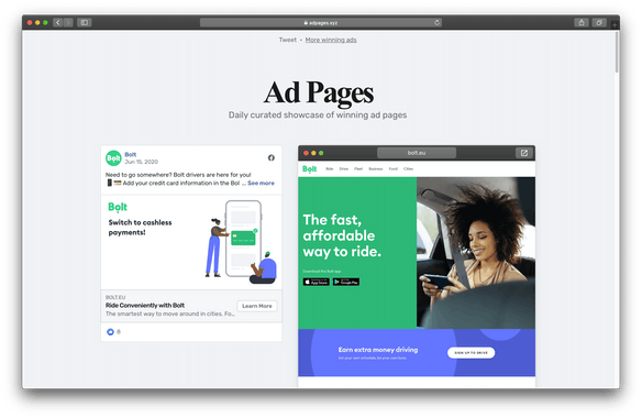 Ad Pages