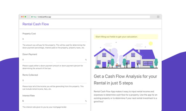 Rental Cash Flow Calculator