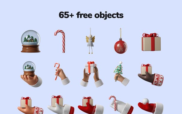 3D Christmas Decorations