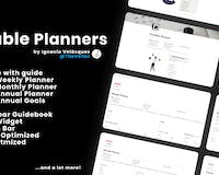 Notion Printable Planners + eBook