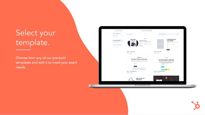 HubSpot Free Landing Page Builder