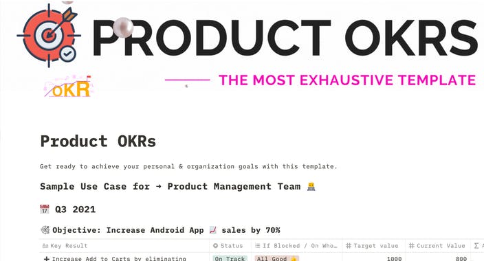 Product OKRs