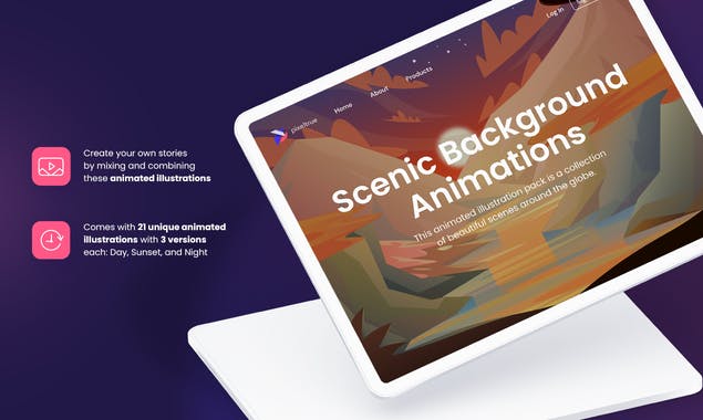 Scenic Background Animations