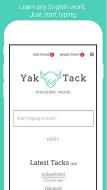 Yak Tack: Mobile App