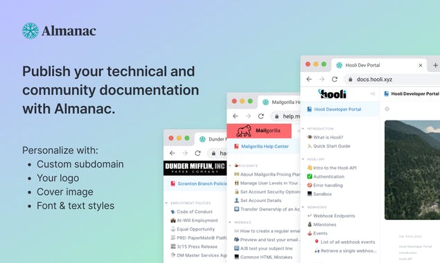 Crowdsourced Technical Docs by Almanac