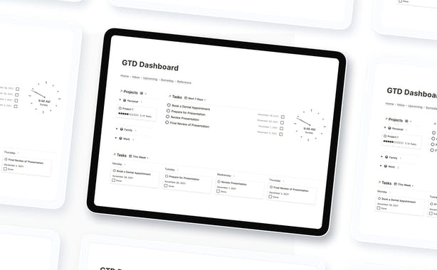 GTD Dashboard