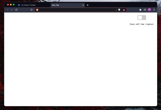 Blank New Tab