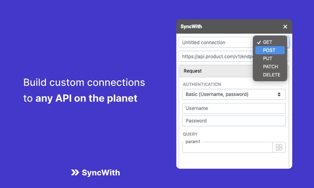 SyncWith for Google Sheets