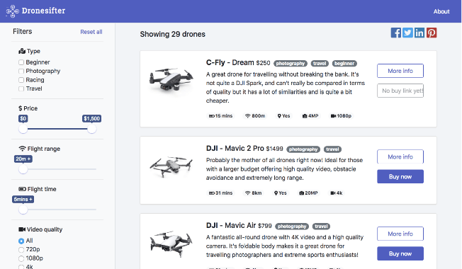 Dronesifter