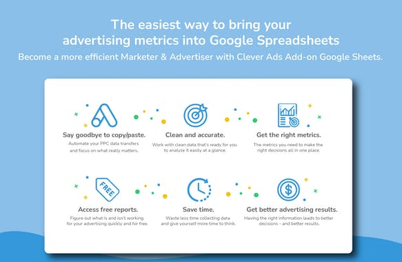 Clever Ads for Google Sheets