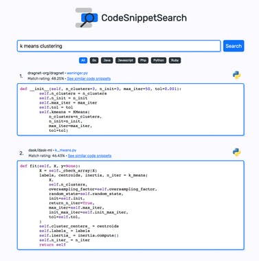 CodeSnippetSearch