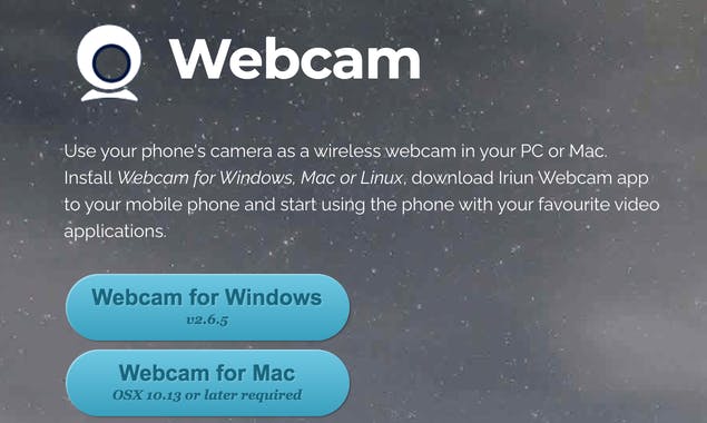 Iriun Webcam