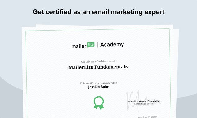 Email Marketing Academy from MailerLite