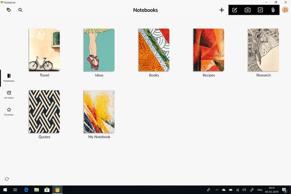 Notebook for Windows