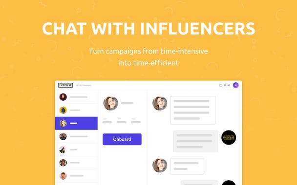 Insense Barter with Influencers