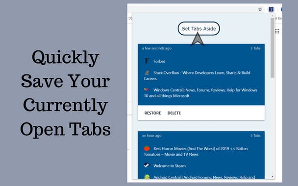 Save Chrome Tabs For Later